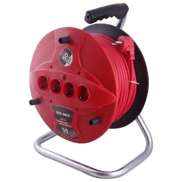 Удлинитель на катушке Micul Fermier GF-1687 20 м Красный  photo 1