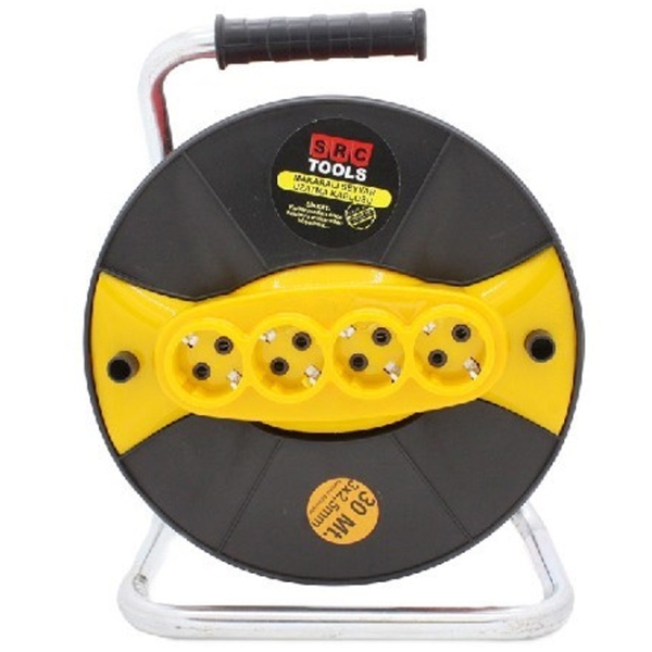 Удлинитель на катушке Micul Fermier GF-1691 30 м Желтый  photo 1