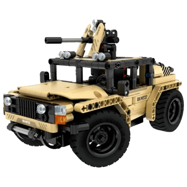 Конструктор с радиоуправлением XTech 2 in 1 Armed Off-road Vehicle Нержавеющая сталь Количество деталей 370, 8+ photo 1