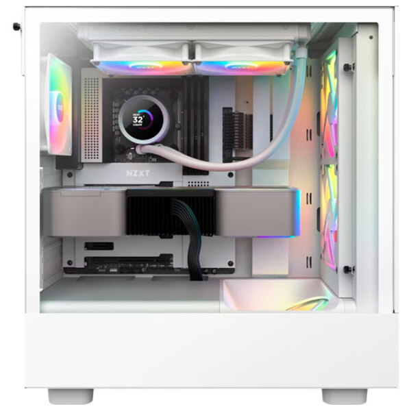Cooler cu lichid NZXT Kraken 240 RGB White  photo 6