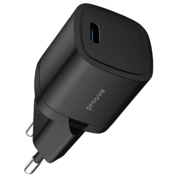 Încărcător de rețea Proove Silicone Power (20 W) Black 2 A / Black photo 1