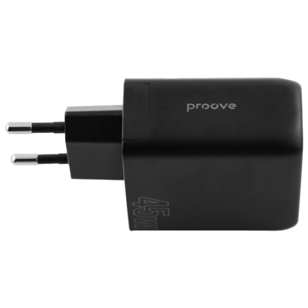 Сетевое зарядное устройство Proove Silicone Power (45 Вт) Черный  / Черный photo 3