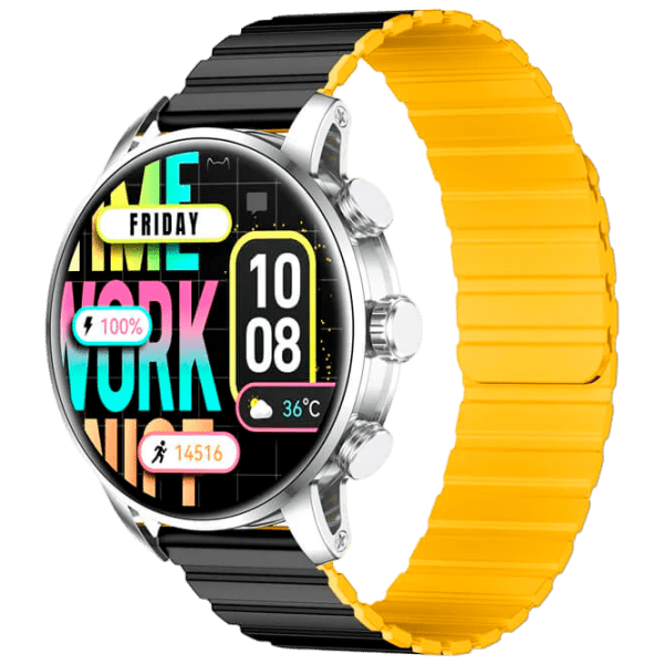 Умные часы Kieslect KR2 Watch Calling Нержавеющая сталь 1.43" | 46.4 мм | Нержавеющая сталь/ Силикон
| photo 1