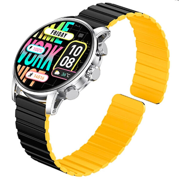 Умные часы Kieslect KR2 Watch Calling Нержавеющая сталь 1.43" | 46.4 мм | Нержавеющая сталь/ Силикон
| photo 3