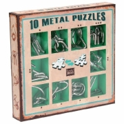Puzzle Eureka 10 metal puzzles (473357) Количество деталей: 10, Рекомендуемый возраст: 8+