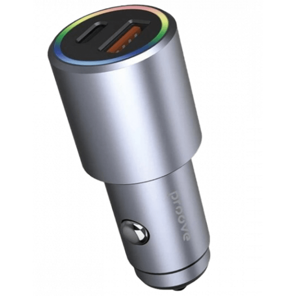 Încărcător auto Proove Double Energy Plus (53 W) Gray 3 A / Gray photo 1