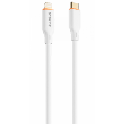 Cablu pentru telefon Proove Jelly Silicone USB Type-A/ Lightning White 