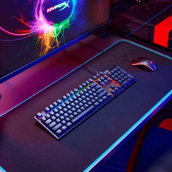 Tastatură HyperX Alloy Origins PBT Black Gaming, Cu fir photo 6