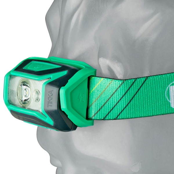 Lanternă Petzl TIKKA CORE Green  photo 2