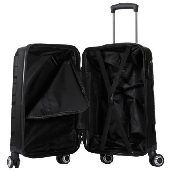 Чемодан CCS 5223 Черный 45л   photo 5