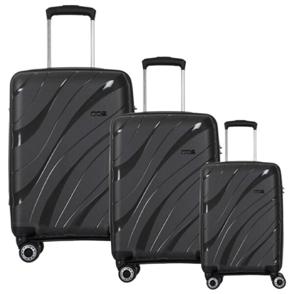 Чемодан CCS 5223 Set Антрацит 105л   photo 1
