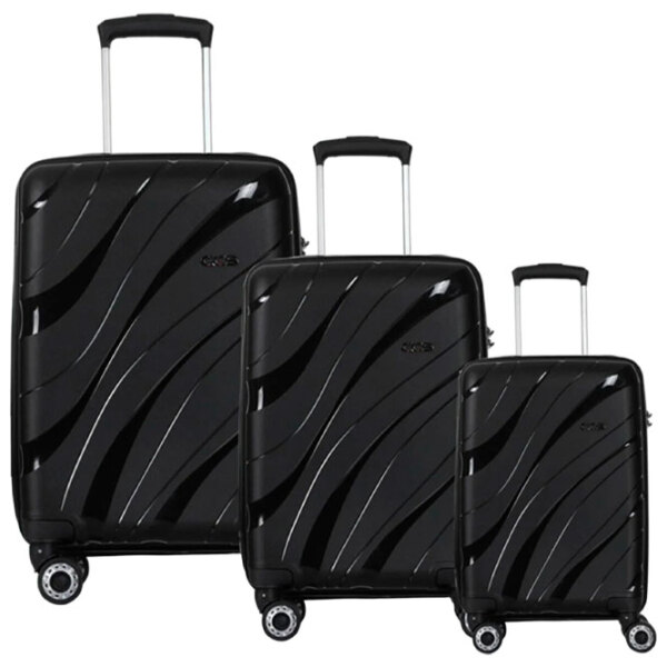 Чемодан CCS 5223 Set Черный 105л   photo 1