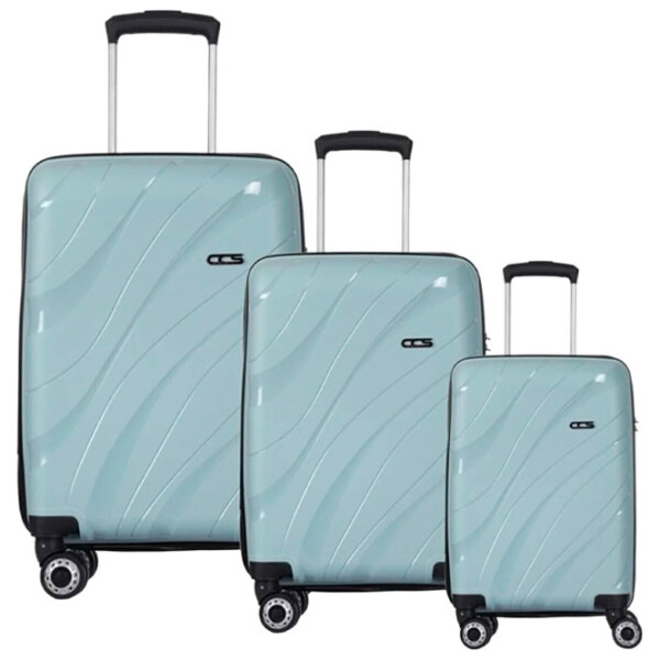 Чемодан CCS 5223 Set Синий 105л   photo 1