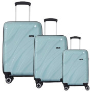 Valiză CCS 5223 Set Blue 105l  