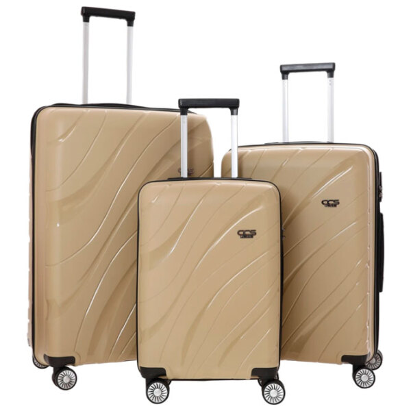Чемодан CCS 5223 Set Mink 105л   photo 1
