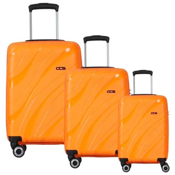 Чемодан CCS 5223 Set Оранжевый 105л   photo 1