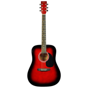Chitară acustică Flame FG229-41 RDS Red Dreadnought, 4/4