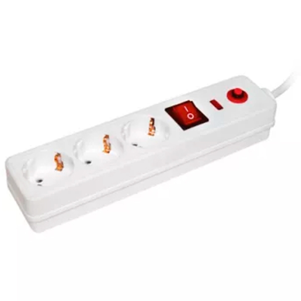 Удлинитель IEK SF-03K 1.5 м Белый  photo 1