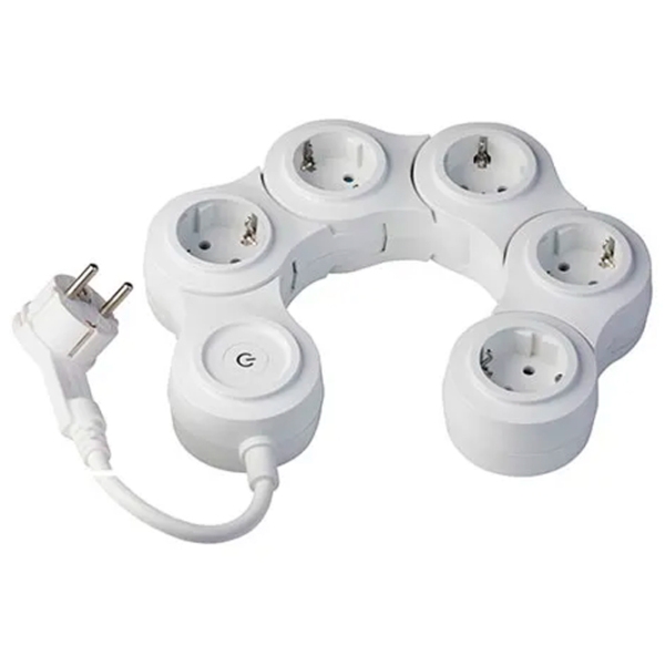 Prelungitor Scame PP2529 1.5 m White  photo 1