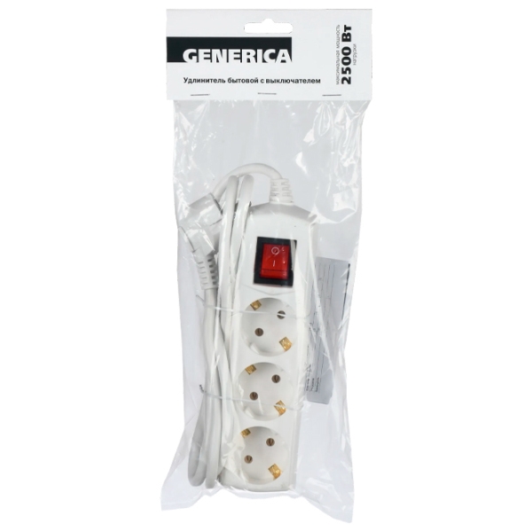 Prelungitor Generica WYP10-10-03-03-ZK-G 3 m White  photo 2