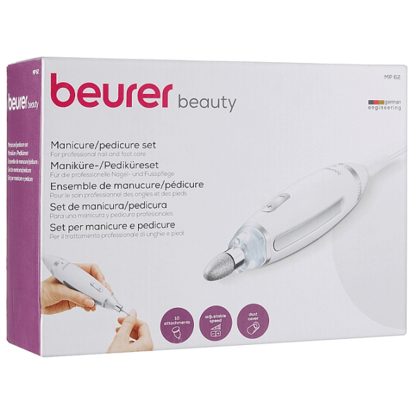 Set pentru manichiură și pedichiură Beurer MP62 White  photo 5