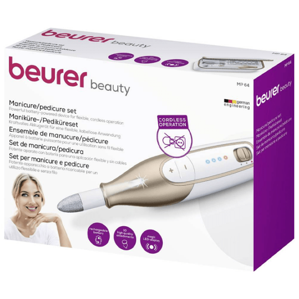 Set pentru manichiură și pedichiură Beurer MP64 White  photo 5