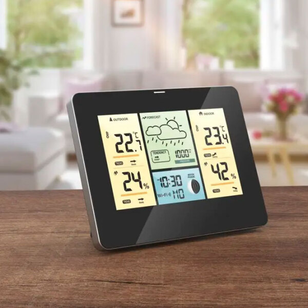 Stație meteorologică Hama WLAN Outdoor Black  photo 6