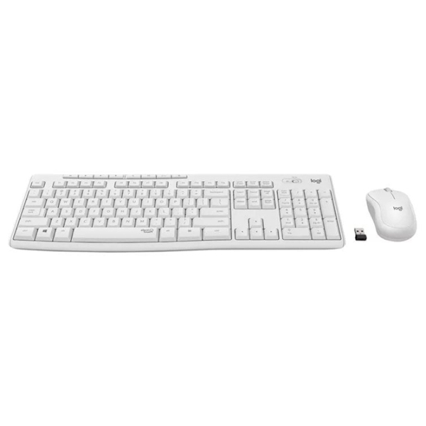Tastatura & Mouse Logitech MK295 White Home and Office, Fără fir photo 2