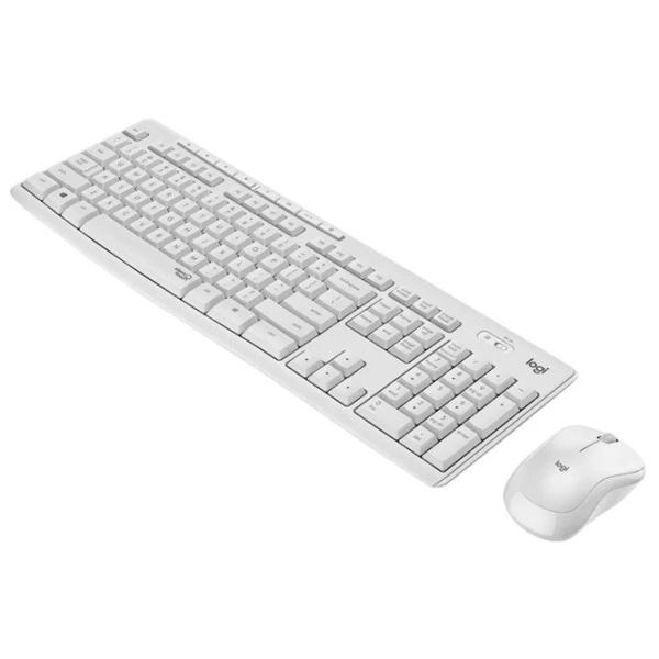 Tastatura & Mouse Logitech MK295 White Home and Office, Fără fir photo 3