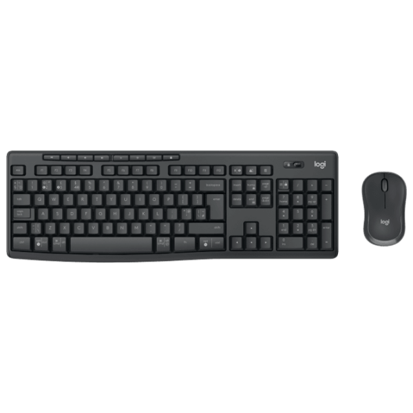Tastatura & Mouse Logitech MK370 Graphite Home and Office, Fără fir photo 1
