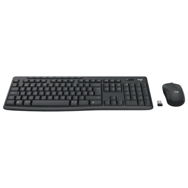 Tastatura & Mouse Logitech MK370 Graphite Home and Office, Fără fir photo 2