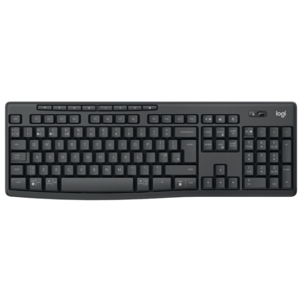 Tastatura & Mouse Logitech MK370 Graphite Home and Office, Fără fir photo 4