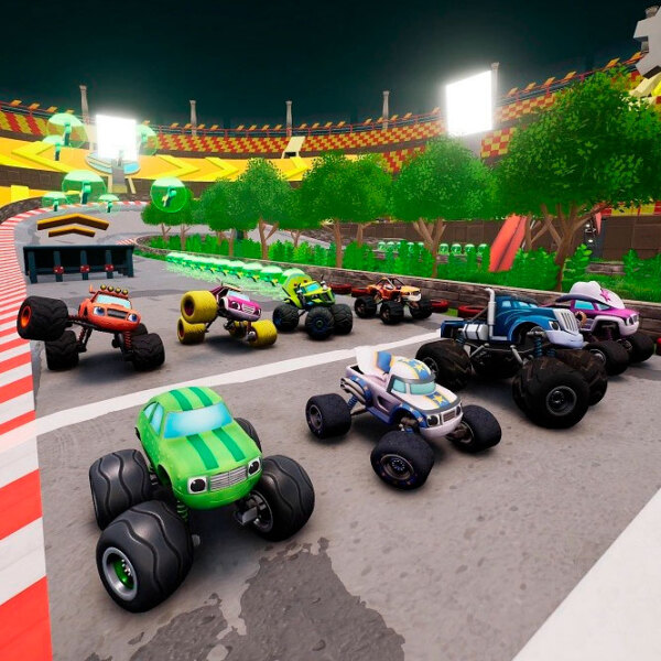 Blaze And The Monster Machines Axle City Racer Xbox Series X Racing / 3+ photo 2