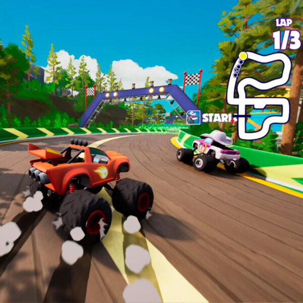 Blaze And The Monster Machines Axle City Racer Xbox Series X Racing / 3+ photo 5
