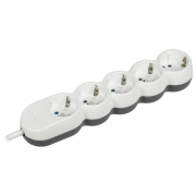 Prelungitor IEK WYP53-16-05-05-Z 5 m White 