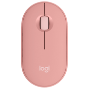 Мышь Logitech M350S Pebble 2 Роза Беспроводные, 4000 dpi