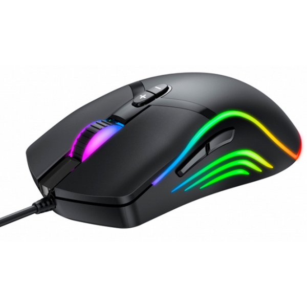 Mouse Havit MS1026 Black Cu fir / 6400 dpi photo 4
