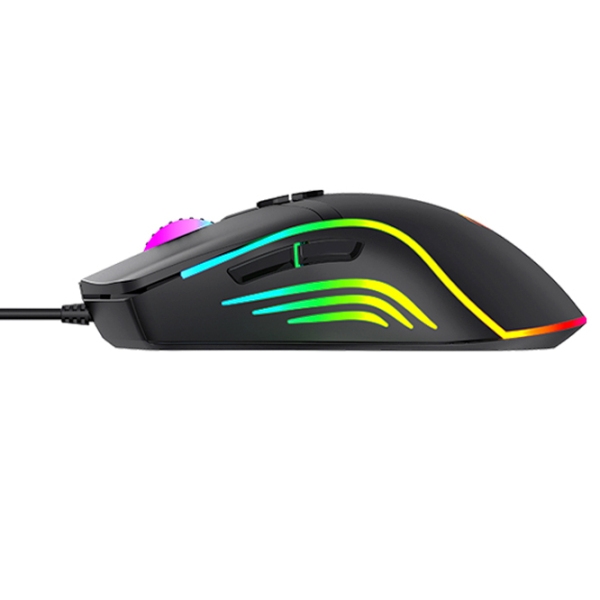 Mouse Havit MS1026 Black Cu fir / 6400 dpi photo 5