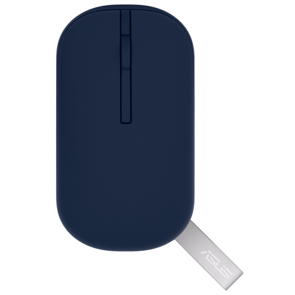 Мышь Asus Marshmallow MD100 Синий Беспроводные, 1600 dpi photo 1