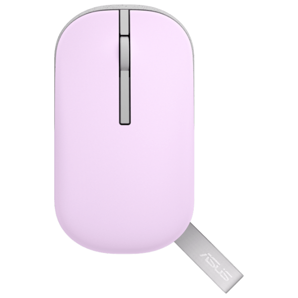 Мышь Asus Marshmallow MD100 Пурпурный Беспроводные, 1600 dpi photo 1