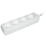 Удлинитель IEK WYP10-06-04-03-N 3 м Белый 