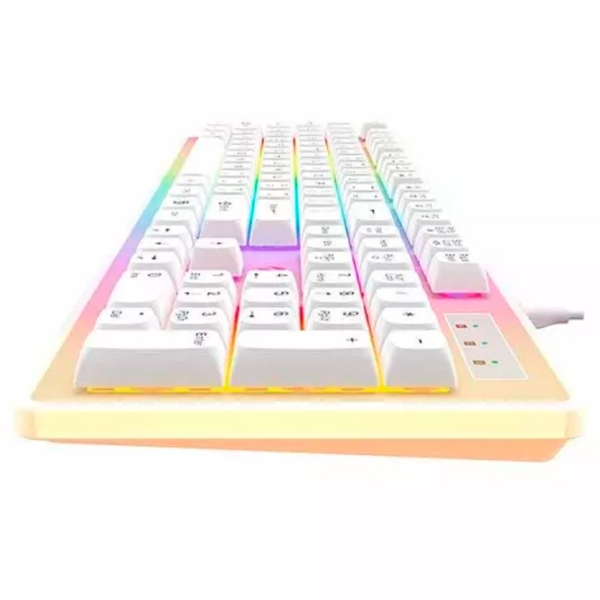 Tastatură Havit KB876L White Gaming, Cu fir photo 3