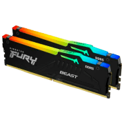 Оперативная память 16 ГБ Kingston FURY Beast RGB SDRAM KF552C40BBAK2-16 DIMM, DDR5, 5200 МГц
