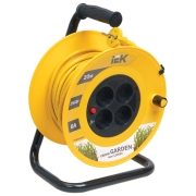 Prelungitor pe tambur IEK WKP23-06-04-20 20 m Yellow 