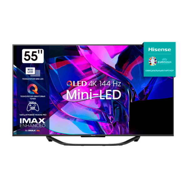 Televizor Hisense 55U7KQ Smart 4K Black 55" | QLED | 4K photo 1