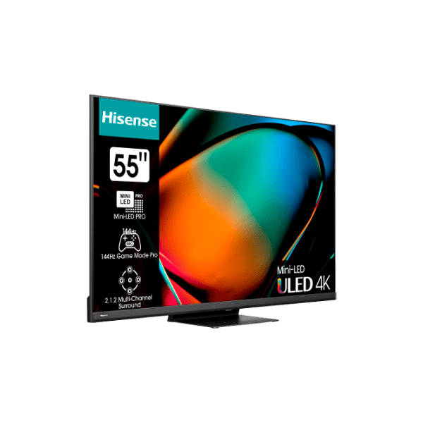 Телевизор Hisense 55U8KQ Smart 4K Черный 55" | QLED | 4K photo 2
