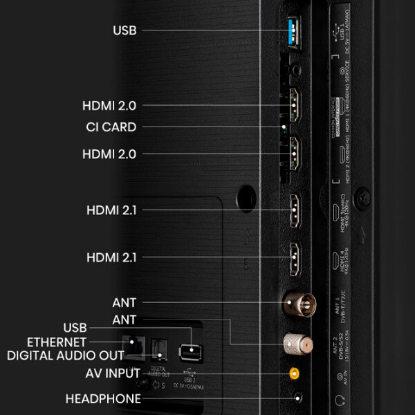 Televizor Hisense 75U7KQ Smart 4K Black 75" | QLED | 4K photo 4