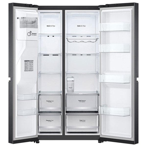 Frigider LG GSLV71MCLE Graphite 416l/ No Frost, 219l/ No Frost, E photo 5