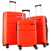 Чемодан CCS 5225 Set Оранжевый 105л  