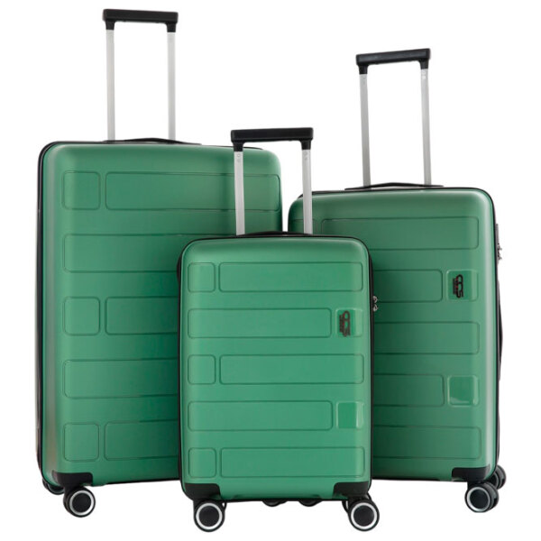 Valiză CCS 5236 Set Green Metalic 105l   photo 1